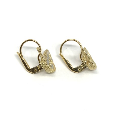 18 kt gold pvz earrings