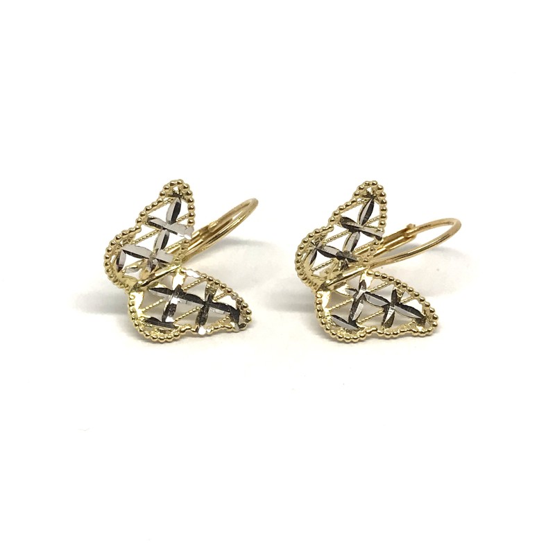 18 kt gold pvz earrings
