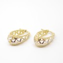 Orecchini pvz oro 18 kt
