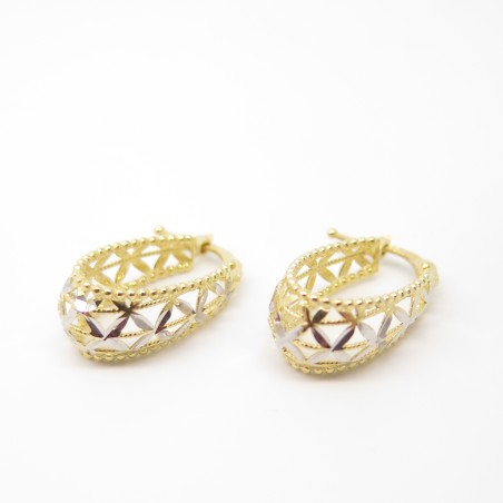 18 kt gold pvz earrings