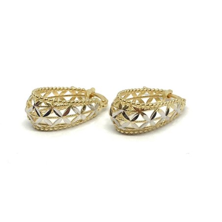 Orecchini pvz oro 18 kt