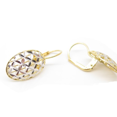 18 kt gold pvz earrings