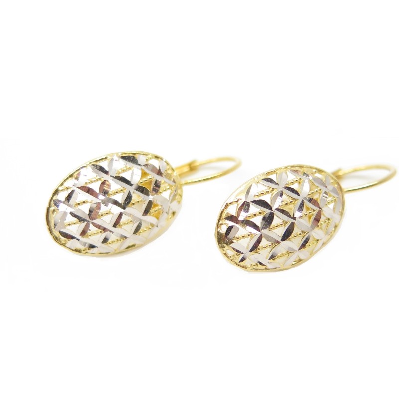 Orecchini pvz oro 18 kt