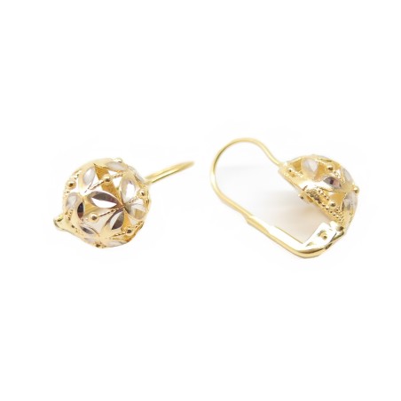 Orecchini pvz oro 18 kt