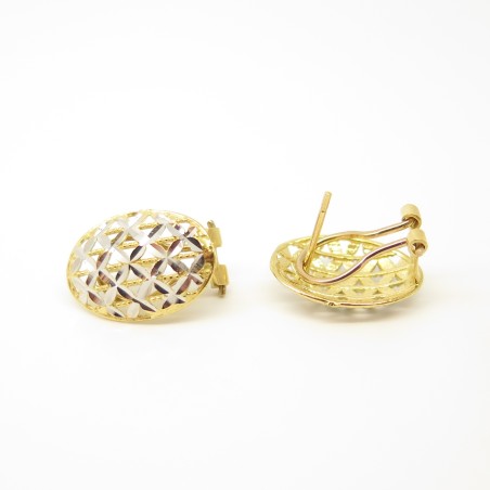 Orecchini pvz oro 18 kt