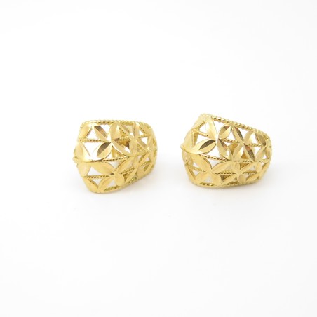 18 kt gold pvz earrings