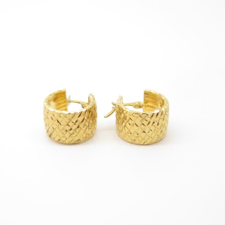 18 kt gold pvz earrings