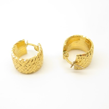 18 kt gold pvz earrings