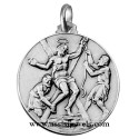 925 sterling silver Saint andrew medal