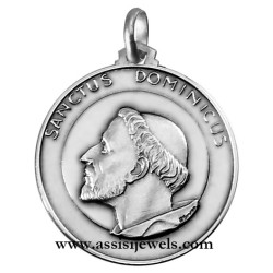 Medaglia di S. Domenico argento 925