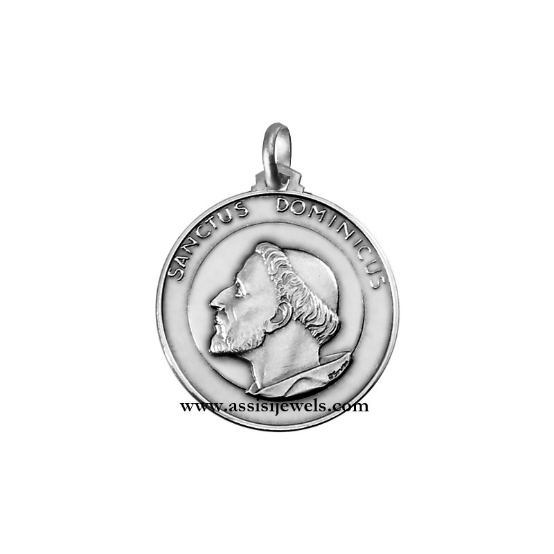 Medaglia di S. Domenico argento 925
