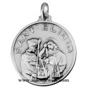 925 sterling silver Saint Eligius medal