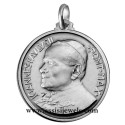 Medaglia di Papa Giovanni Paolo II argento 925