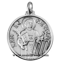Medaglia di S. Lorenzo argento 925