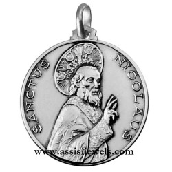 Medaglia di S. Nicola argento 925