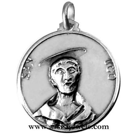 Medaglia di S. Ugo argento 925