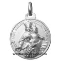 925 sterling silver Virgin Mary Helper medal