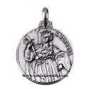 Medaglia di S. Barbara argento 925
