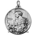 Medaglia di S. Cecilia argento 925