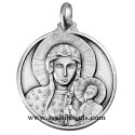 925 sterling silver Madonna of Ceztokowa medal