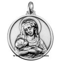 925 sterling silver Our Lady of divine provvidence medal