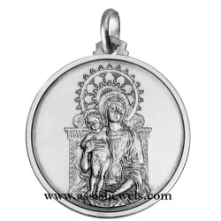 925 sterling silver Madonna of Mantegna medal