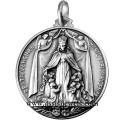 925 sterling silver Madonna of monte Berico medal