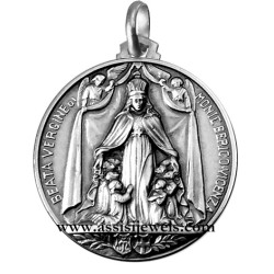 Medaglia Madonna di monte Berico argento 925