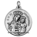 Medaglia Madonna di Montenero argento 925