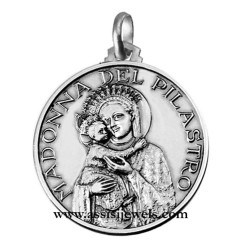 Medaglia Madonna del Pilastro argento 925