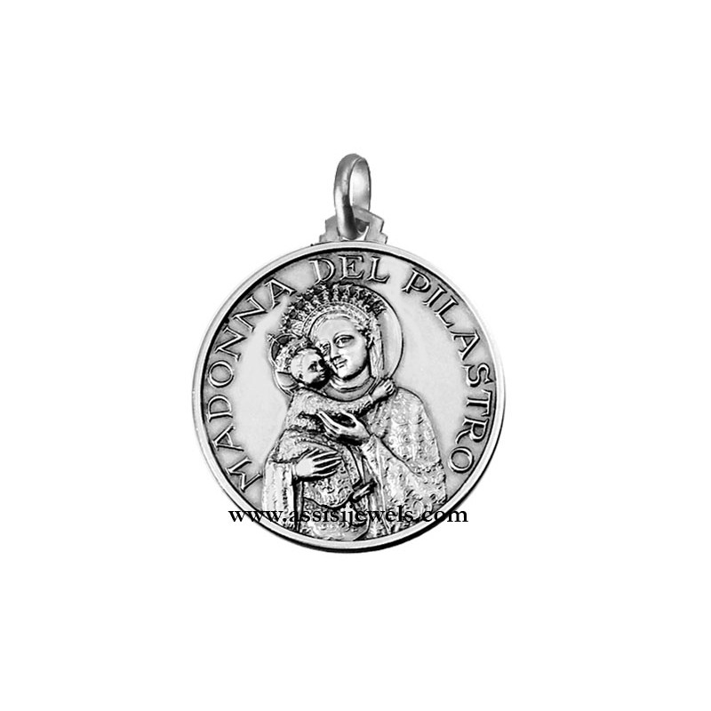 Medaglia Madonna del Pilastro argento 925