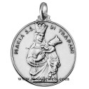 Medaglia Madonna di Trapani argento 925