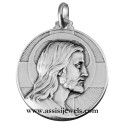 Medaglia Cristo Redentore argento 925