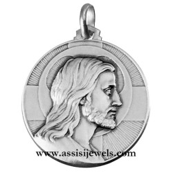 Medaglia Cristo Redentore argento 925