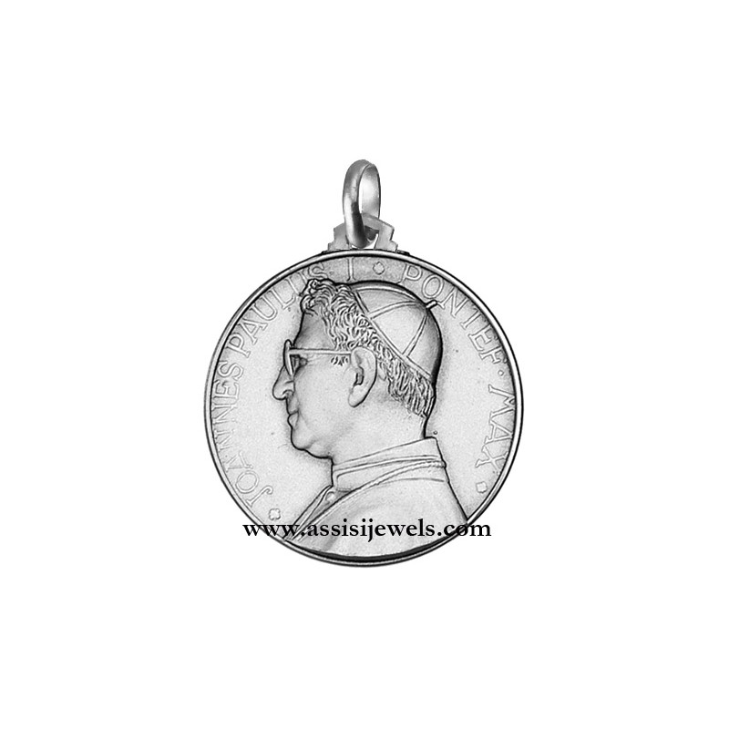Medaglia di Papa Giovanni Paolo I argento 925