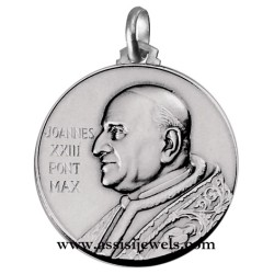Medaglia di Papa Giovanni XXIII argento 925