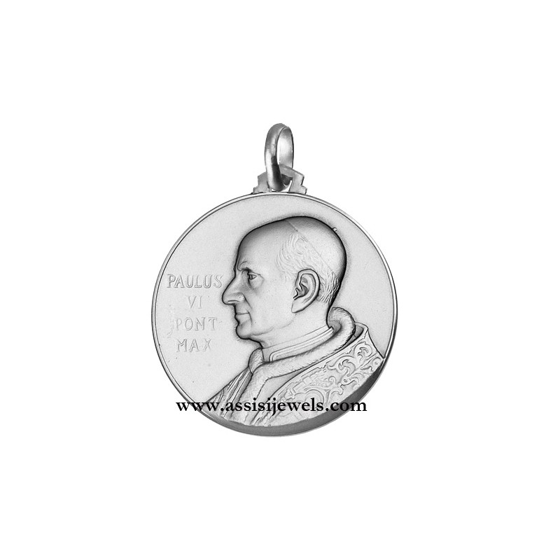 Medaglia di Papa Paolo VI argento 925