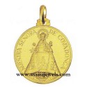 Medaglia Madonna Covadonga oro 18 kt