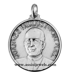 925 sterling silver Pope John Paul I medal