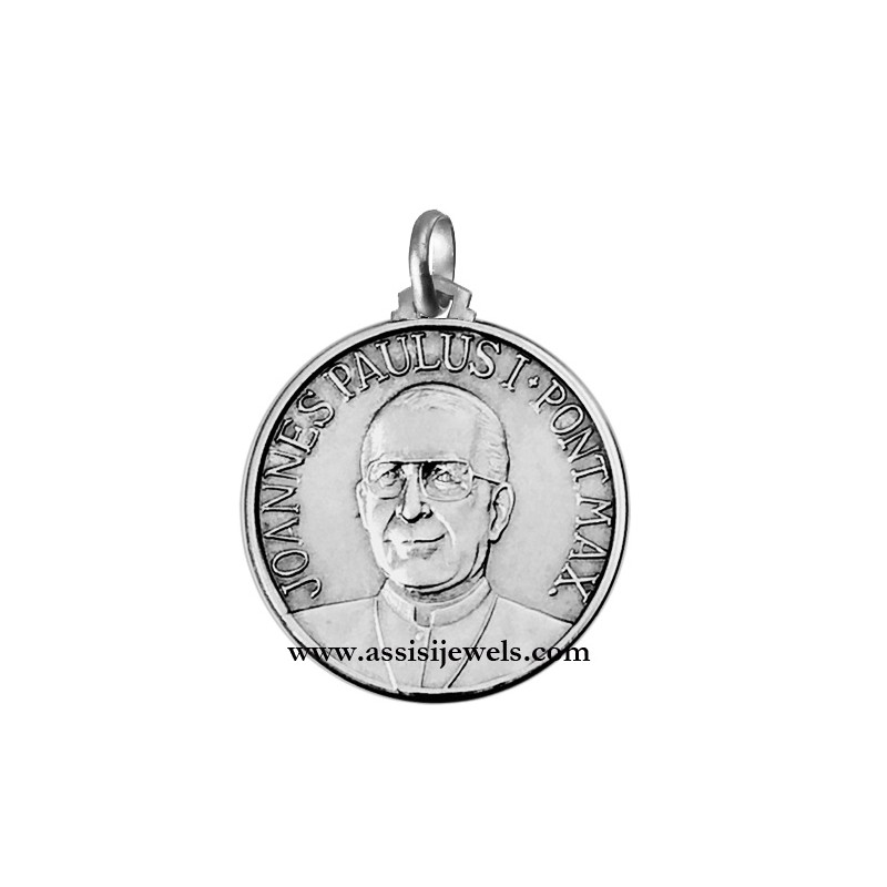 925 sterling silver Pope John Paul I medal