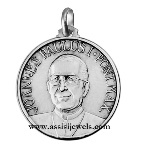 Medaglia di Papa Giovanni Paolo I argento 925