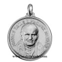 925 sterling silver Pope John Paul II medal