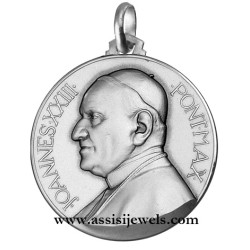 925 sterling silver Pope John John XXIII medal