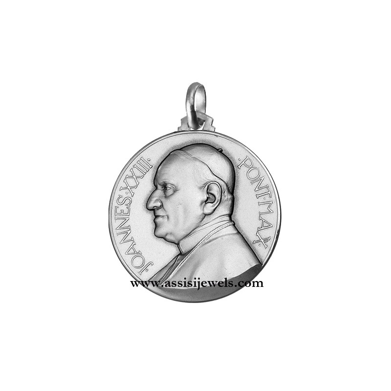 925 sterling silver Pope John John XXIII medal