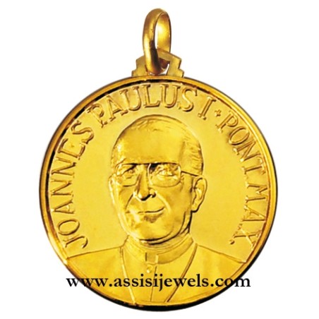 Medaglia di Papa Giovanni Paolo I oro 18 kt