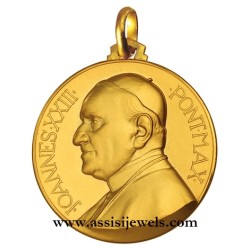 Medaglia di Papa Giovanni XXIII oro 18 kt