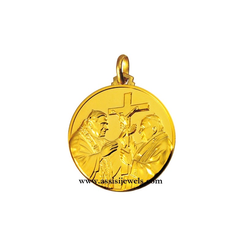 Medaglia consegne Papi oro 18 kt