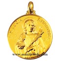 Medaglia di  S. Lucia oro 18 kt