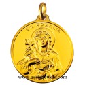 Medaglia di Santa  Rosalia oro 18 kt