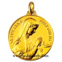 18 kt gold Saint Susanna medal